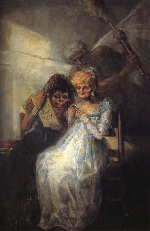 Francisco Goya Time Spain oil painting art